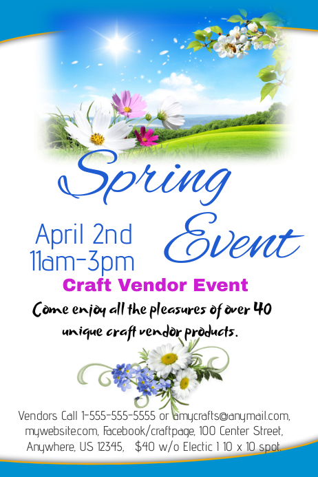 Spring Event Template | PosterMyWall