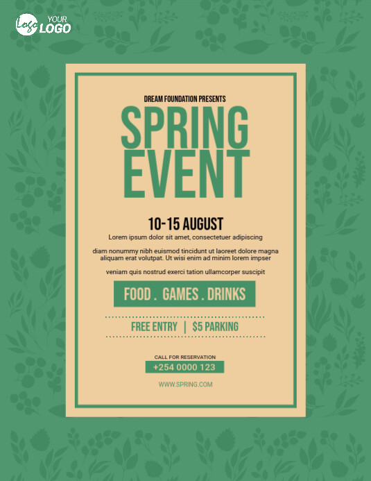 Copy of Spring Event Template | PosterMyWall