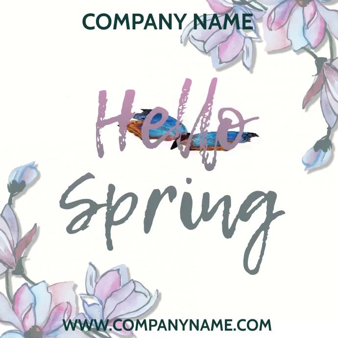 Spring Event Video Template | PosterMyWall