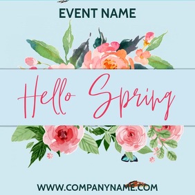 Spring Advertisement Video Spring Video Ads Template | PosterMyWall
