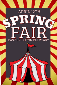 Spring School Fair Template | PosterMyWall