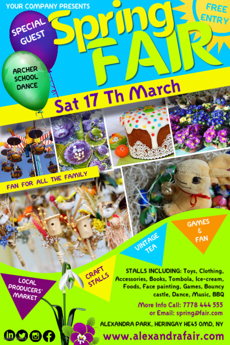 Spring fair10 Template | PosterMyWall