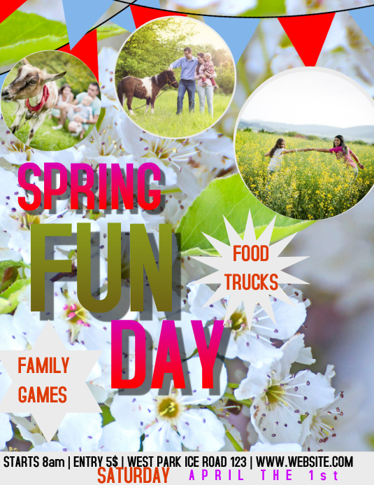 Copy of SPRING FAMILY FUN DAY | PosterMyWall