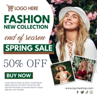 Spring Fashion Ads Template | PosterMyWall