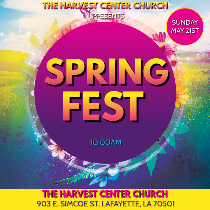 Copy of SPRING FEST | PosterMyWall