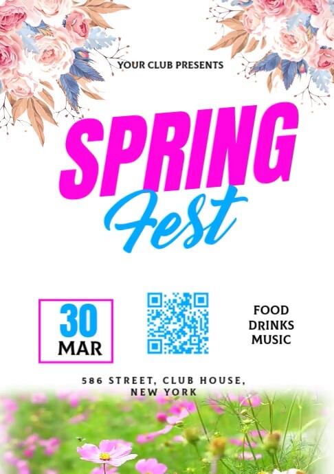 Copy of Spring fest | PosterMyWall