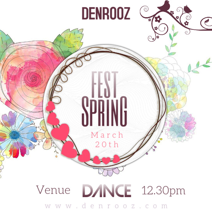 Spring fest Template | PosterMyWall