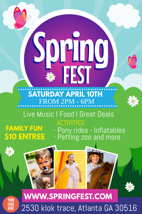 Spring Festival Template | PosterMyWall