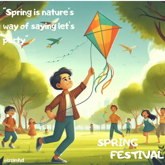 spring festival Template | PosterMyWall
