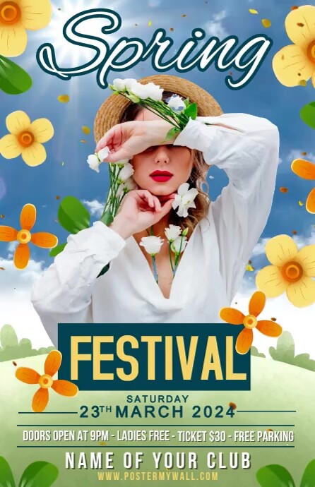 Spring Festival Template | PosterMyWall