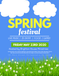 Spring Festival Template | PosterMyWall