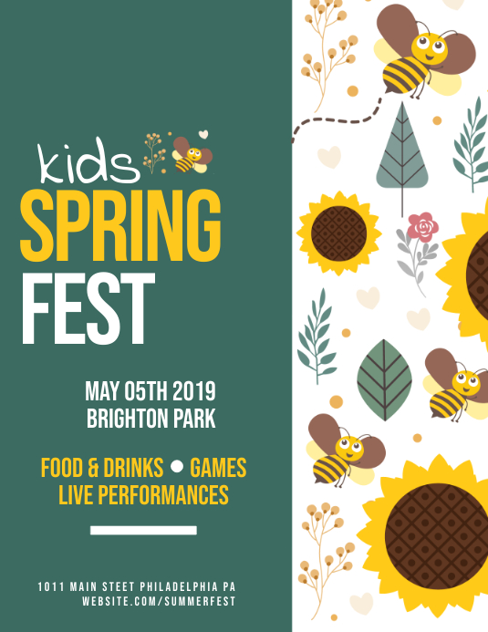 Spring festival Template | PosterMyWall