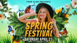 Spring Festival Digitale display (16:9) template