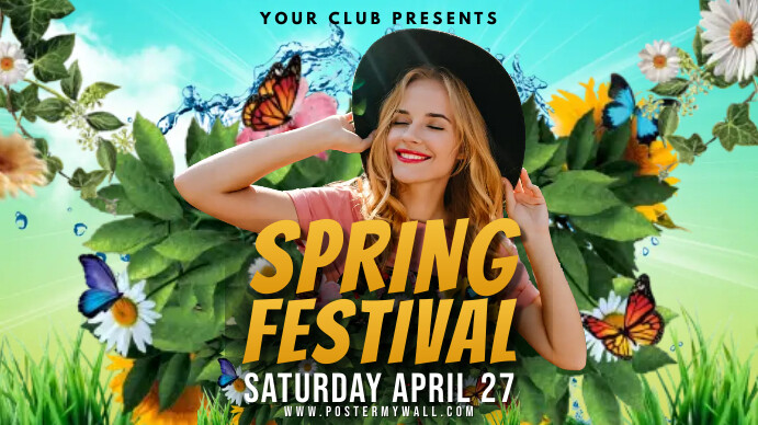 Spring Festival Template | PosterMyWall