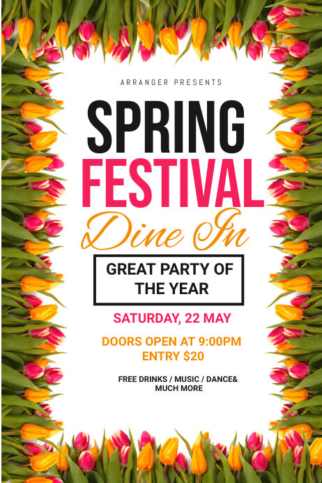 spring festival Template | PosterMyWall