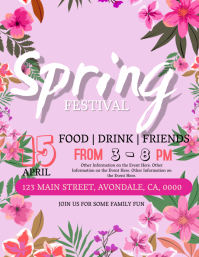 SPRING EVENT FLYER Template | PosterMyWall