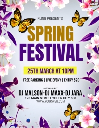 Spring Festival Template | PosterMyWall