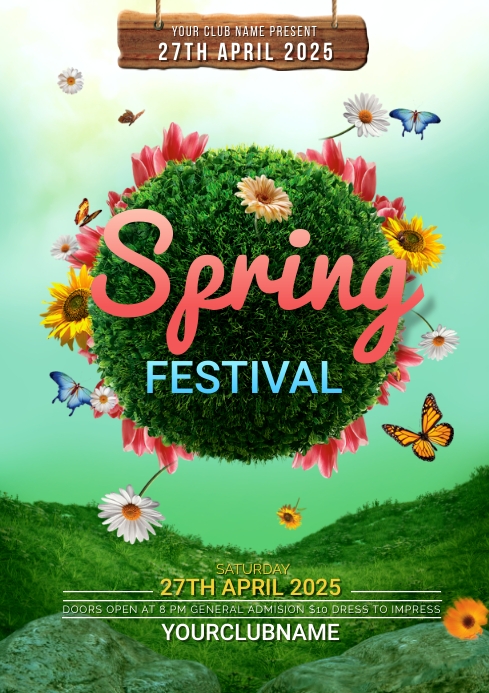 Spring Carnival Flyer Template