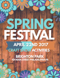 custom spring flyers get free templates postermywall spring flyers