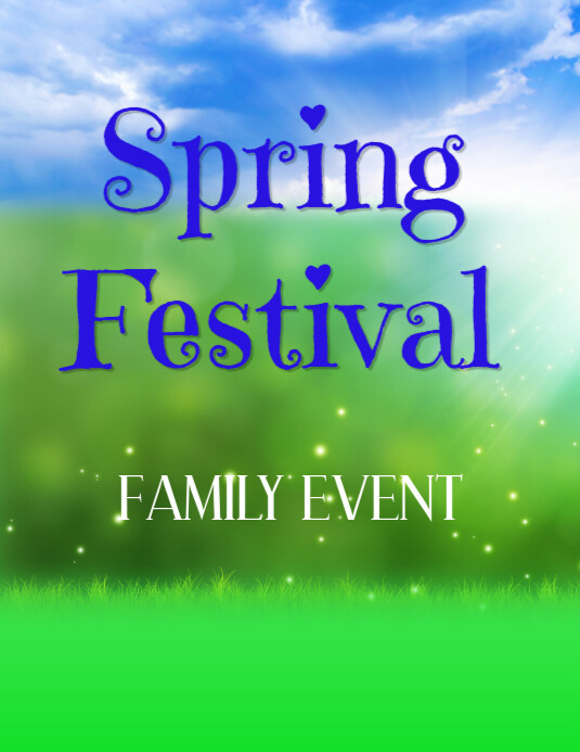 Spring Spectacular Poster Copy of spring festival poster,spring design flyer,poster | PosterMyWall