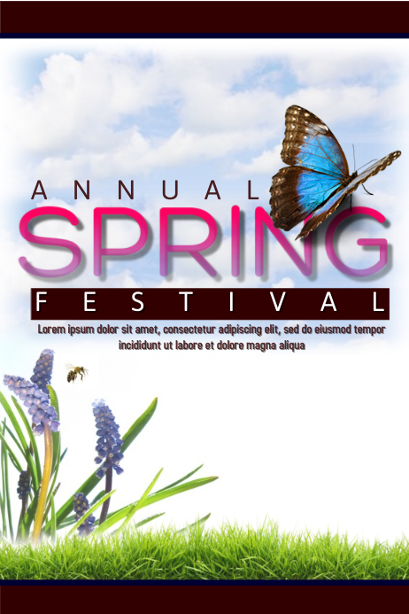 Copy of Spring Festival | PosterMyWall