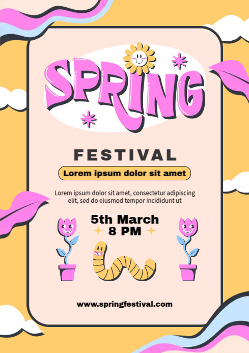 Spring Festival Template | PosterMyWall