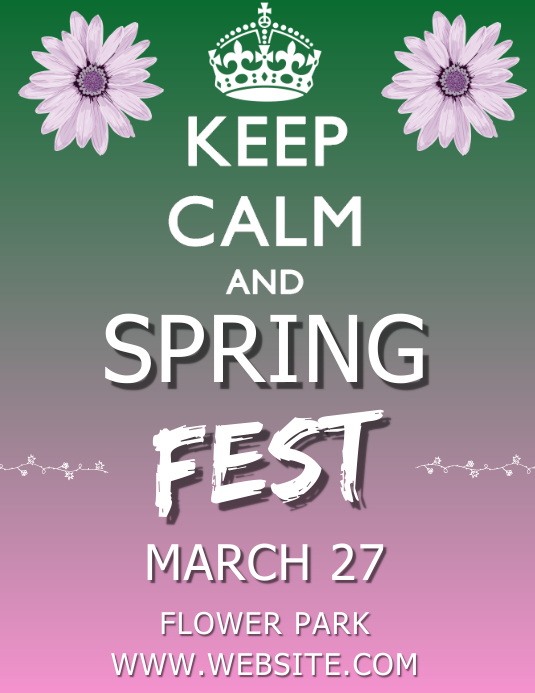 Copy of SPRING FESTIVAL Template | PosterMyWall