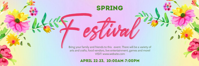 Spring Festival template | PosterMyWall