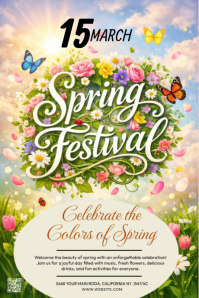 Spring Festival Template Tumblr Graphic