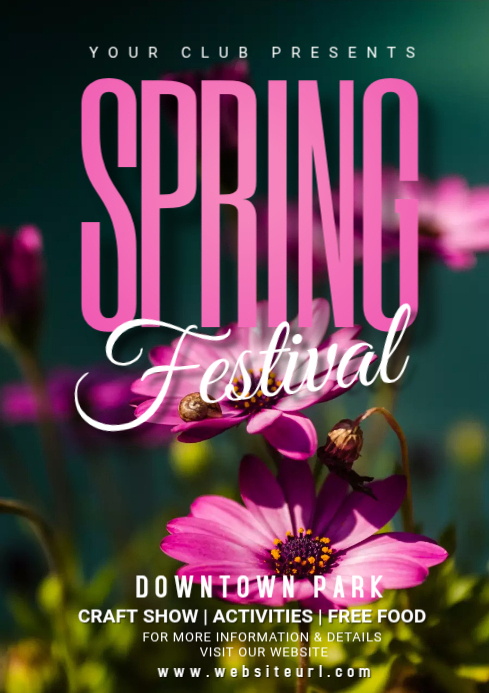 spring festival.spring,event Template | PosterMyWall