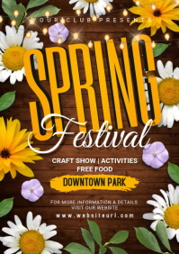 spring festival.spring,event A1 template