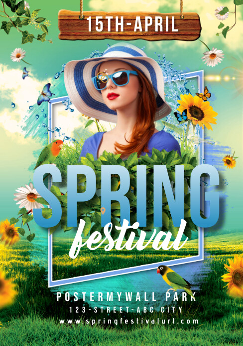 spring festival.spring,event Template | PosterMyWall