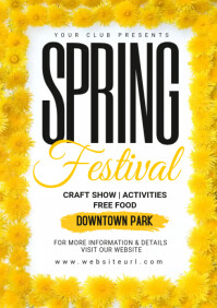 Spring Festival Template | PosterMyWall