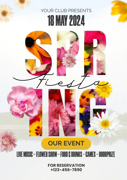 Copy of Spring Fiesta Full Of Flower | PosterMyWall