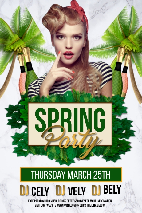 Spring filling Template | PosterMyWall