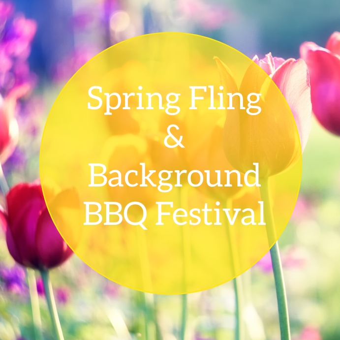 Plantilla de Spring fling and background BBQ festival | PosterMyWall