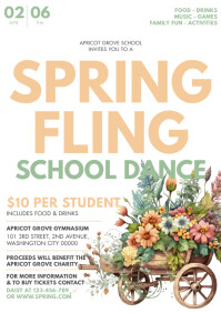 Spring Fling Template | PosterMyWall