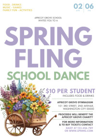 Spring Fling Template | PosterMyWall