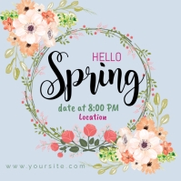Spring Fling Template | PosterMyWall