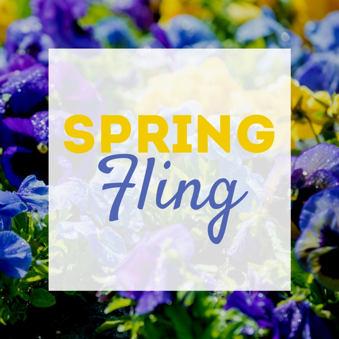 SPRING FLING Instagram Post template