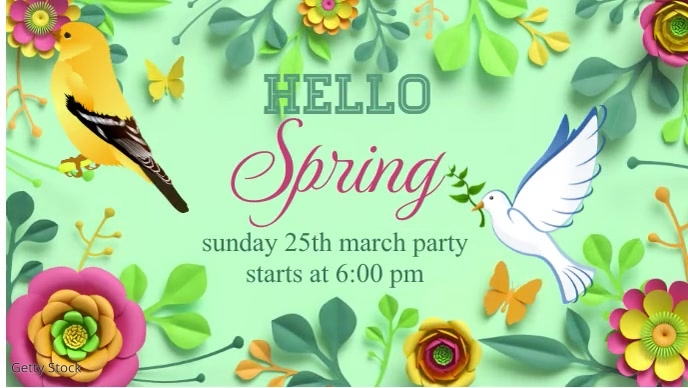 Spring Fling Template | PosterMyWall