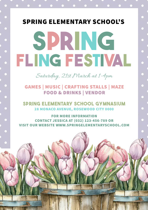 Copy of Spring Fling | PosterMyWall