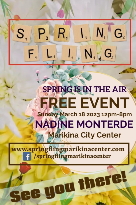 Spring Fling Template | PosterMyWall