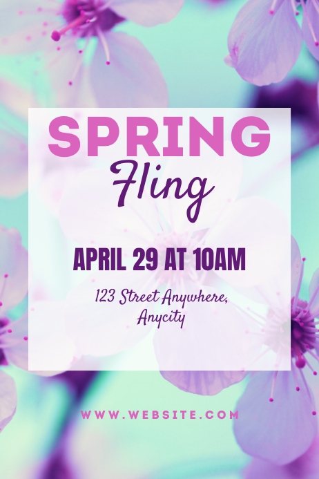 Copy of Spring Fling Poster | PosterMyWall