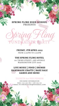 Spring Fling Template | PosterMyWall