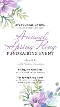 Spring Fling Template Instagram Story
