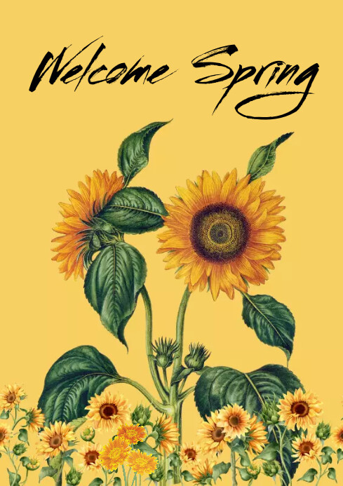 Spring Flower Template PosterMyWall