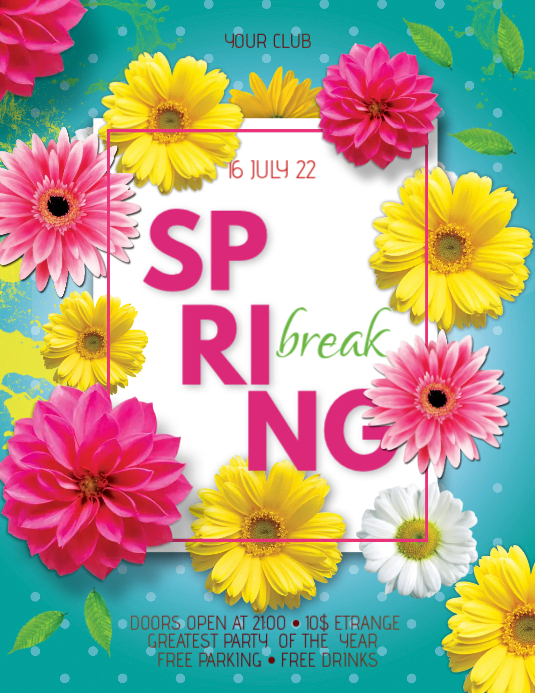 Spring Flyer Template | PosterMyWall