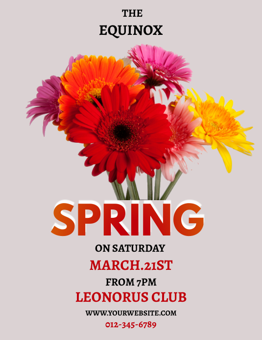 spring flyer template | PosterMyWall