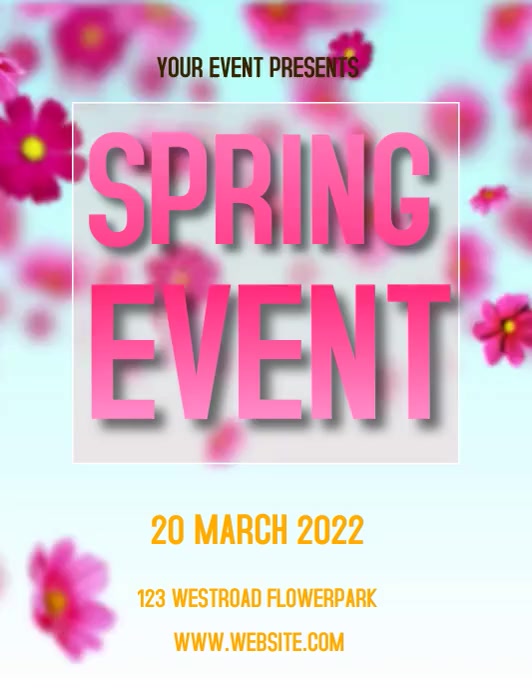 Spring Target Flyer Spring flyer template | PosterMyWall
